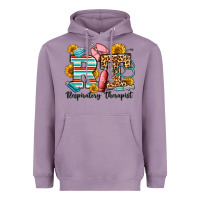 Lavender respiratory therapist western Heavyweight Hoodie - OliviaCreatesArt