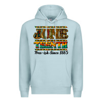 Blue Mist Juneteenth Premium Hoodie - HowdyJamesFarm