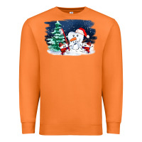 Carrot teeth snow party costom ado Premium Sweatshirt - OliviaCreatesArt
