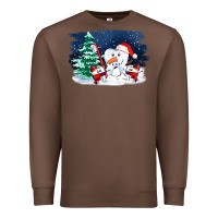Chestnut teeth snow party costom ado Premium Sweatshirt - OliviaCreatesArt