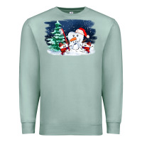 Seafoam teeth snow party costom ado Premium Sweatshirt - OliviaCreatesArt