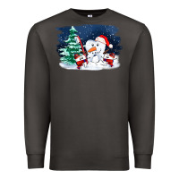 Smoke teeth snow party costom ado Premium Sweatshirt - OliviaCreatesArt