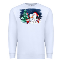 White teeth snow party costom ado Premium Sweatshirt - OliviaCreatesArt