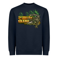 Navy the louisiana swamp Heavyweight Sweatshirt - BarkalooDesign