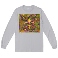 Moon Dust mardi gras fleur de lis Long Sleeve Tee - RanaPortraitStore