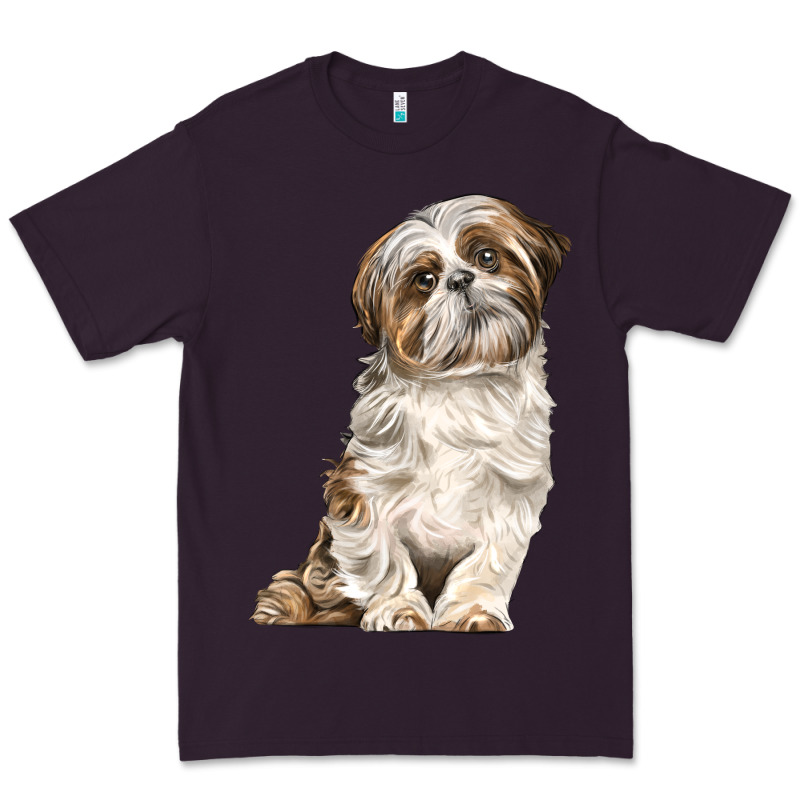 Shih Tzu Dog Premium Tee by LillyAllenDesigns | Teevron