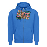 True Royal Love Horse Zipper Hoodie - HowdyJamesFarm