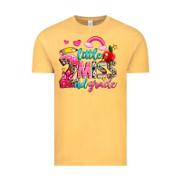 Vintage Mustard little miss second grade Vintage Tee - NancyCooperArtShop