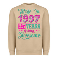 Mushroom made in 1997, 25 years of being awesome Heavyweight Sweatshirt - Jasminsmagicworld