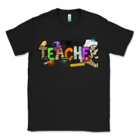 Black halloween teacher Classic Tee - NancyCooperArtShop