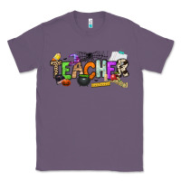 Lavender halloween teacher Classic Tee - NancyCooperArtShop