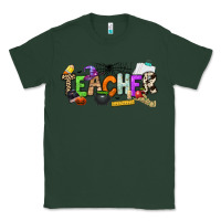 Sports Green halloween teacher Classic Tee - NancyCooperArtShop