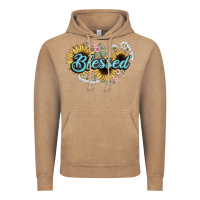 Vintage Coffee blessed Vintage Hoodie - NancyCooperArtShop