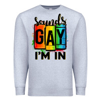 Heather Grey sounds gay i'm in Premium Sweatshirt - OliviaCreatesArt