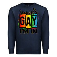 Navy sounds gay i'm in Premium Sweatshirt - OliviaCreatesArt