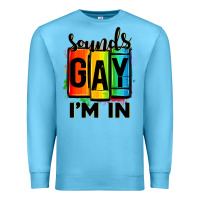 Ocean Blue sounds gay i'm in Premium Sweatshirt - OliviaCreatesArt