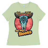 Matcha blame it all on my roots black Ladies Tee - JahusDesignShop