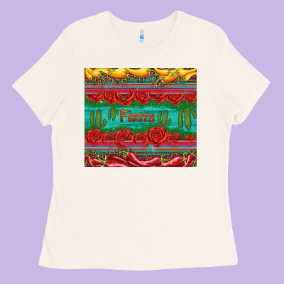 Fiesta Ladies Tee Designed By Artiststas