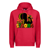 Cardinal She is strong Black History Premium Hoodie - HowdyJamesFarm