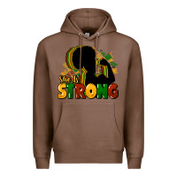Chestnut She is strong Black History Premium Hoodie - HowdyJamesFarm