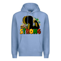 Colony Blue She is strong Black History Premium Hoodie - HowdyJamesFarm