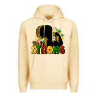 Pina Colada She is strong Black History Premium Hoodie - HowdyJamesFarm
