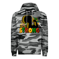 Slate Camo She is strong Black History Premium Hoodie - HowdyJamesFarm