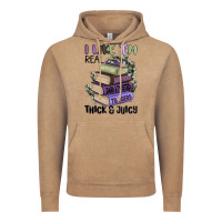 Vintage Coffee i like them real thick and juicy books Vintage Hoodie - MaliasSmallBusiness