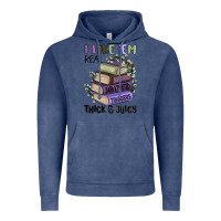 Vintage Denim i like them real thick and juicy books Vintage Hoodie - MaliasSmallBusiness