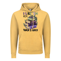 Vintage Mustard i like them real thick and juicy books Vintage Hoodie - MaliasSmallBusiness