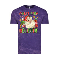 Cloud Purple don't stop believin' Vintage Tee - MaliasSmallBusiness