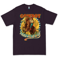 Plum cowboy take me away Premium Tee - NancyCooperArtShop