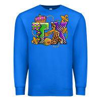 True Royal texas mardi gras olivia Premium Sweatshirt - OliviaCreatesArt