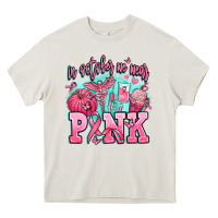 Cream in october we wear pink Heavy Core Tee - AdoDesignShop