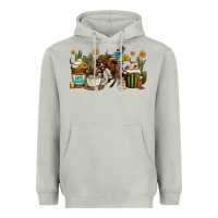 Moon Dust rodeo cowboy coffee cups Heavyweight Hoodie - OliviaCreatesArt