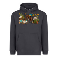 Smoke rodeo cowboy coffee cups Heavyweight Hoodie - OliviaCreatesArt