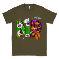 Army Green halloween np nurse practitioner Classic Tee - NancyCooperArtShop