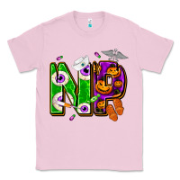 Bubblegum Pink halloween np nurse practitioner Classic Tee - NancyCooperArtShop