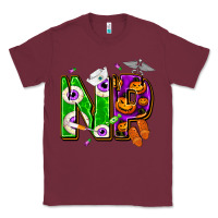 Burgundy halloween np nurse practitioner Classic Tee - NancyCooperArtShop