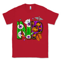 Red halloween np nurse practitioner Classic Tee - NancyCooperArtShop