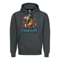 Smoke Little Cowboy Midilli Horse kid boy Zipper Hoodie - HowdyJamesFarm