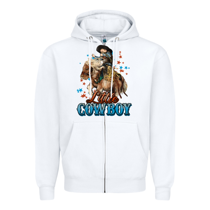 Little Cowboy Midilli Horse Kid Boy Zipper Hoodie by HowdyJamesFarm | Teevron
