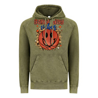 Vintage Olive game day vibes Vintage Hoodie - MaliasSmallBusiness