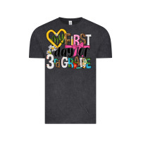 Vintage Black my first day of 3rd grade Vintage Tee - NancyCooperArtShop