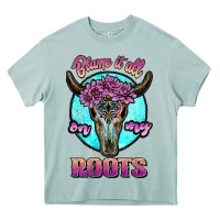 Arona blame it all on my roots white Heavy Core Tee - JahusDesignShop