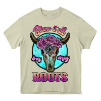 Mossy blame it all on my roots white Heavy Core Tee - JahusDesignShop