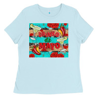 Baby Blue drinko de mayo Ladies Tee - Artiststas