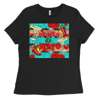 Black drinko de mayo Ladies Tee - Artiststas