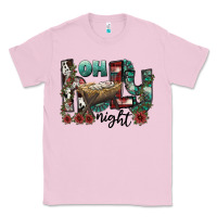 Bubblegum Pink oh holy night Classic Tee - CowhideDigitalArt