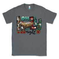 Charcoal Heather oh holy night Classic Tee - CowhideDigitalArt
